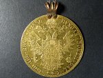 4 Dukát 1890, původní závěs