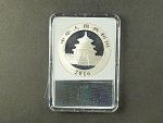 10 Yuan 2016 - Panda 1 Oz  Ag 999, kolorovaná