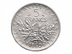 5 Franků 1960_