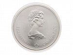 10 Dollarů 1976 - XXI. zimní olympiada v Montrealu, 48,6g, 0.925 Ag