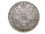 20 Krejcar 1869_