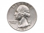 1/4 Dollar 1941_