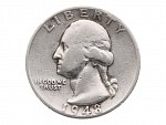 1/4 Dollar 1948S_