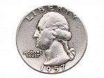 1/4 Dollar 1957_