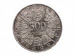 500 Schilling 1983 - 100. výročí Vídeňské radnice_
