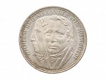 5 Marka 1967 F - Wilhelm a Alexander von Humboldt, Ag 0.625, 11.20 g._