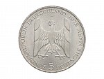 5 Marka 1978 D - 100. výročí narození Gustava Stresemanna, Ag 0.625, 11.20 g._