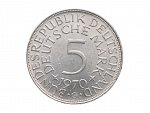 5 Marka 1970 G, Ag 0.625, 11.20 g._