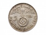 Třetí říše 1933-1945 - 5 Marka 1936 J_