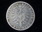 Prusko, Wilhelm I (1861-1888), 2 Mark 1876 A, J. 96