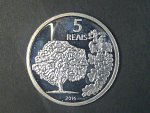 5 Reais 2016 - OH Rio 2016 Veslování, 27 g, Ag 925/1000
