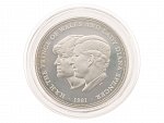 25 Pence 1981 - Svatba prince Charlese a lady Diany Spencerové, 28,28g, 0.925 Ag, etue a certifikát_