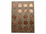 Sběratelské album 1 Penny 1911-1963_