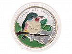 10 Peso 1996 - Karibská fauna - Todi pestrý (Cuban tody), 20g, 0.999 Ag, náklad 5000ks_