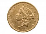 20 Dollar 1873, 33.43 g, Au 900/1000_