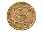 10 Dollar 1882, 16.718 g, Au 900/1000_