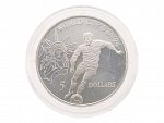 5 Dollar 1991 - Mistrovství světa v USA v roce 1994, 9,93g, 0.500 Ag_
