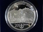 20 Euro 2025 - památková rezervace Kežmarok