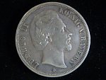 Bayern, Ludwig II (1864-1886), 5 Mark 1875 D, J. 42, KM. 896