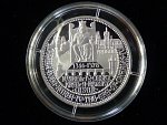 Ag medaile - Hrad Karlštejn, Ag 999, etue + certifikát