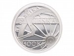 Sada 5ks. 500 Kč 2021 - 2025 - Slavné dopravní prostředky, společná etue_