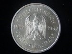5 Reichsmark 1932 A J. W. von Goethe, J.351