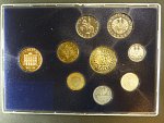 Sada oběžných mincí Rakousko 1985 proof
