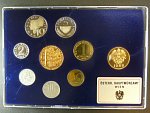 Sada oběžných mincí Rakousko 1988 proof