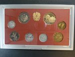 Sada oběžných mincí Rakousko 1991 proof