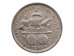 1/2 Dollar 1893 - Světová Kolumbovská výstava v Chicago_