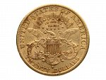 20 Dollar 1892, 33.436 g, 900/1000 Au_