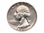 1/4 Dollar 1961_