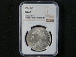 1 Dollar 1884 O (NGC - MS 62)