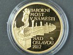 5000 Kč 2012 Barokní most v Náměšti nad Oslavou, 1/2 OZ