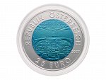 25 Euro 2007 - Rakouské letectví, bimetalová ražba_