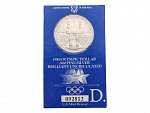 1 Dollar 1984D, XXIII. olympiáda v Los Angeles, minc. Denver_