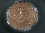 Cu medaile 2024 Střelba Brno 1892, hmotnost 872 g, náklad 100 ks, ražba Česká mincovna
