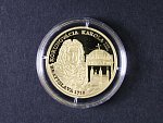 100 Euro 2012 300.výročí Bratislavské korunovace Karla III., Au 900, 9,5g, etue, certifikát