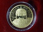 100 Euro 2013 450.výročí Bratislavské korunovace Maximiliána, Au 900, 9,5g, etue, certifikát