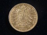 Baden, Friedrich I (1852-1907), 20 Mark 1872 G, J. 184