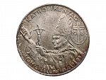 500 Schilling 1983 - Katolický den - návštěva papeže_