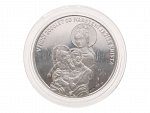 Stříbrná medaile Výročí 2000 let od narození Ježíše Krista - Sv. Anežka, 20g, 0.925 Ag_