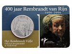 5 Euro 2006, 400. výročí narození Rembranta, 0.925 Ag, 11,9g_