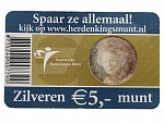 5 Euro 2006, 400. výročí narození Rembranta, 0.925 Ag, 11,9g_