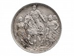 1 Korona 1896 K.B. - Milénium příchodu Maďarů do Podunajské nížiny_