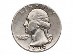 1/4 Dollar 1949_