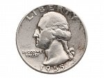 1/4 Dollar 1955_