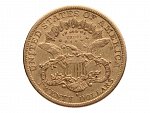 20 Dollar 1878 - 33,35g, 0.900 Au_