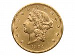 20 Dollar 1904 - 33,43g, 0.900 Au_