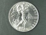 50 Kčs 1948 3.výročí pražského povstání